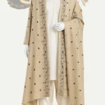 Premium Bindi Swiss Shawl (Cream)